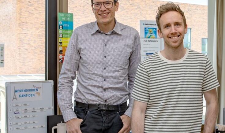 Kristof en Finke ingezonden foto